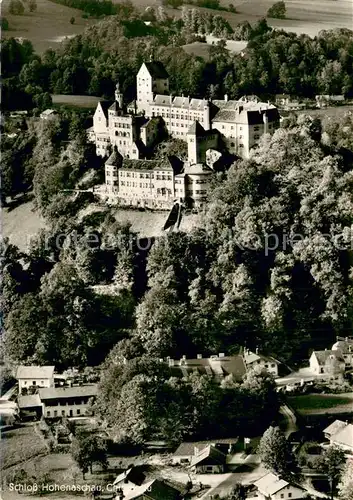 AK / Ansichtskarte Hohenaschau_Chiemgau Schloss Fliegeraufnahme Hohenaschau Chiemgau