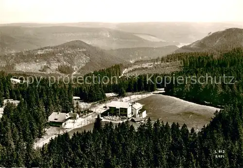 AK / Ansichtskarte Zuflucht Schmelzles Hoehenhotel Fliegeraufnahme Zuflucht