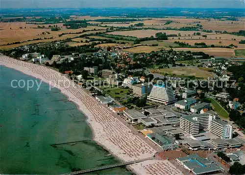 AK / Ansichtskarte Groemitz_Ostseebad Fliegeraufnahme Groemitz_Ostseebad