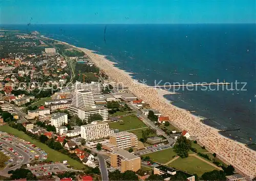 AK / Ansichtskarte Groemitz_Ostseebad Fliegeraufnahme Groemitz_Ostseebad