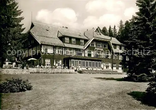 AK / Ansichtskarte Braunlage Kurhotel Weidmannsheil Braunlage
