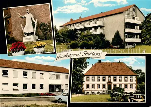 AK / Ansichtskarte Friedland_Goettingen Heimkehrer Altersheim Verwaltungsgebaeude Altenpflegeheim Friedland_Goettingen