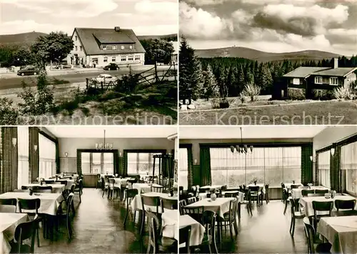 AK / Ansichtskarte Bad_Harzburg Berghotel Das Torfhaus Gastraeume Bad_Harzburg