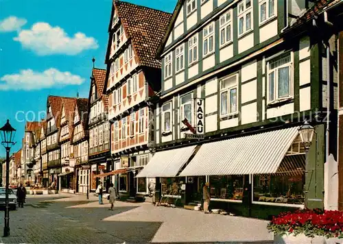AK / Ansichtskarte Celle_Niedersachsen Schuhstrasse Celle_Niedersachsen