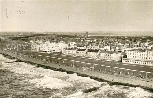 AK / Ansichtskarte Norderney_Nordseebad Fliegeraufnahme Norderney_Nordseebad