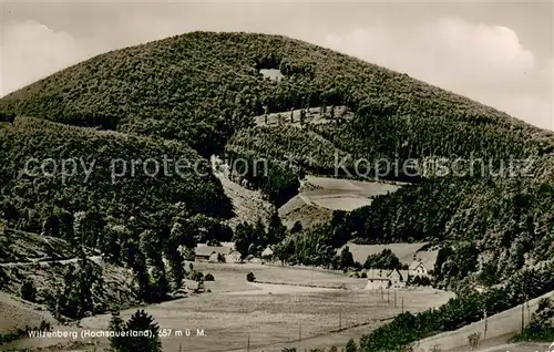 AK / Ansichtskarte Wilzenberg Gasthof Schuette Panorama Wilzenberg