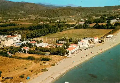 AK / Ansichtskarte Moriani_Plage_Corse Vue generale aerienne 