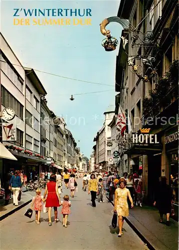 AK / Ansichtskarte Winterthur__ZH Marktgasse 