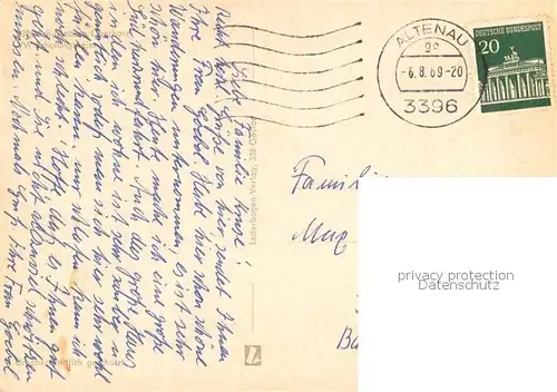 AK / Ansichtskarte Schulenberg_Oberharz Erholungsheim Schulenberg an der Okertalsperre Schulenberg_Oberharz