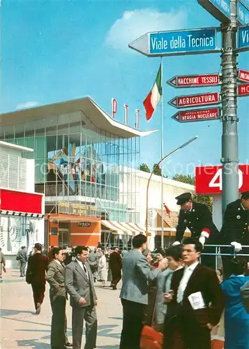 AK / Ansichtskarte Milano Il posto informazioni del Largo delle Nazioni Milano