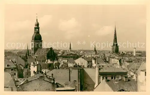 AK / Ansichtskarte Riga_Lettland Teilansicht Riga_Lettland