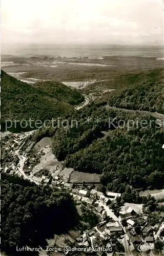 AK / Ansichtskarte Zorge Fliegeraufnahme Zorge