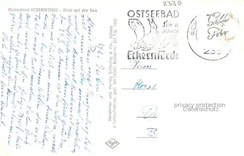 AK / Ansichtskarte Eckernfoerde_Ostseebad Fliegeraufnahme 