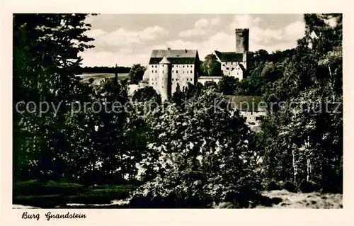 AK / Ansichtskarte Frohburg_Sachsen Burg Gnandstein 