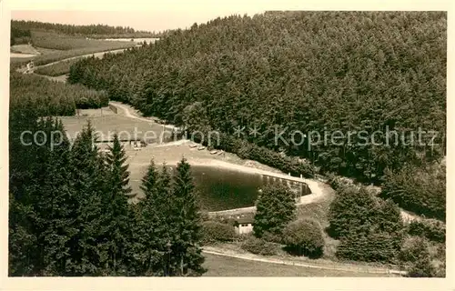 AK / Ansichtskarte Lobenstein_Bad Freibad im Koselgrund Lobenstein_Bad