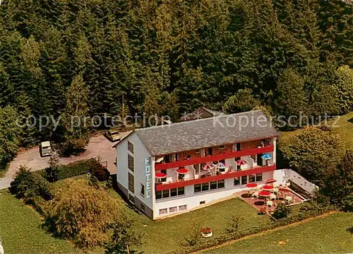 AK / Ansichtskarte Hallwangen Fliegeraufnahme Waldhotel Weigelt Hallwangen