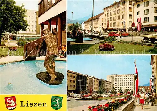 AK / Ansichtskarte Liezen_Steiermark Teilansichten d. Stadt Liezen_Steiermark