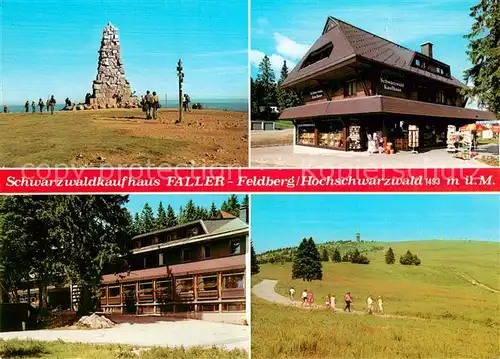 AK / Ansichtskarte Feldberg_1450m_Schwarzwald Schwarzwaldkaufhaus Faller Feldberg 