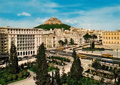 AK / Ansichtskarte Athens_Athen Constitution Square Athens Athen