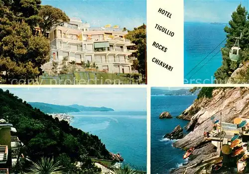 AK / Ansichtskarte Chiavari_IT Hotel Tigullio Rocks Gondel 
