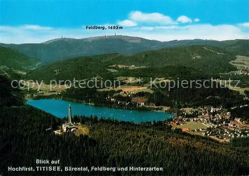 AK / Ansichtskarte Hochfirst_Berg Feldberg Titisee Baerental Feldberg Hinterzarten Hochfirst_Berg