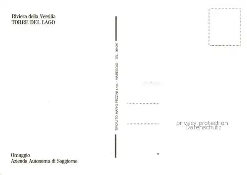 AK / Ansichtskarte Torre_del_Lago_IT Fliegeraufnahme Riviera della Versilia 
