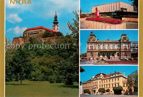 AK / Ansichtskarte Nitra_Slovakia Hrad Budova MsNV 