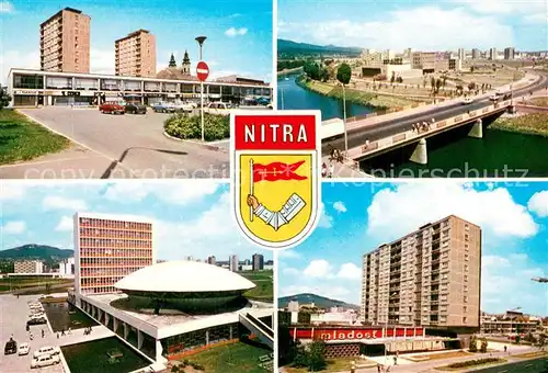 AK / Ansichtskarte Nitra_Slovakia Namesti1.maja Rektorat VSP 