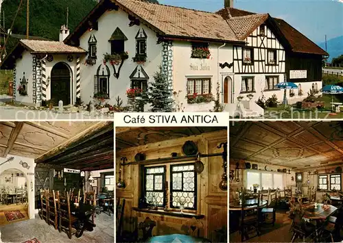 AK / Ansichtskarte Mels Cafe Stiva Antica Mels