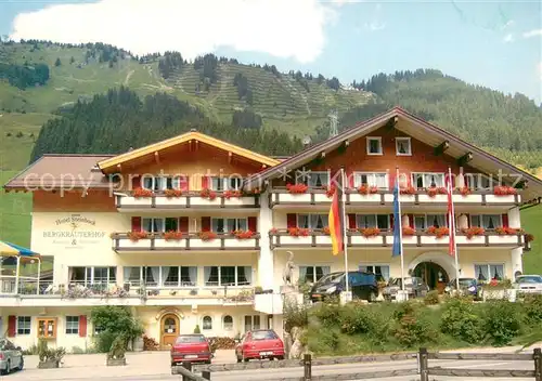 AK / Ansichtskarte Mittelberg_Guenzach Bergkraeuterhof Hotel Steinbock Aussenansicht Mittelberg Guenzach