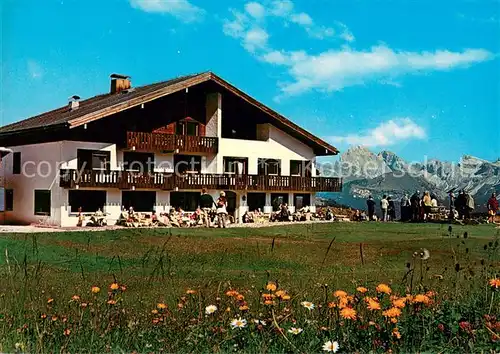 AK / Ansichtskarte Seiser_Alm_1700m_Dolomiten Albergo Panorama Alpengasthof 
