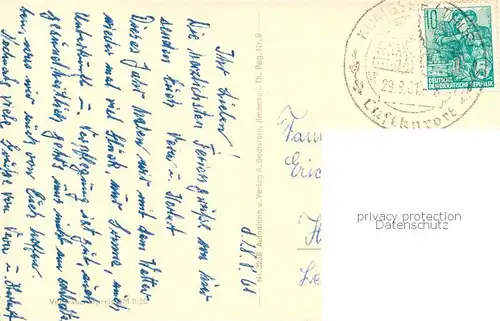 AK / Ansichtskarte Koenigsee_Thueringen FDGB Diaet Sanatorium Koenigsee Thueringen