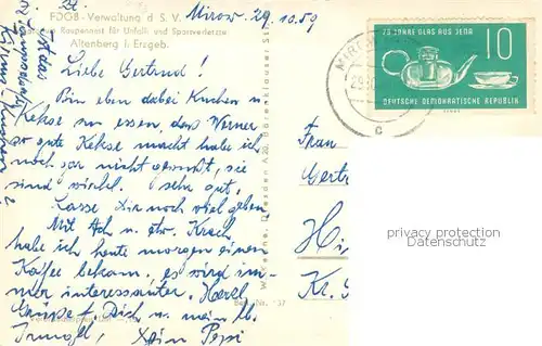 AK / Ansichtskarte Altenberg_Erzgebirge Sanatorium Raupennest Altenberg Erzgebirge