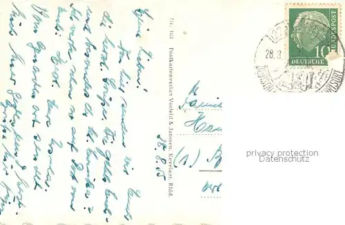 AK / Ansichtskarte Kevelaer Parkanlagen Rathaus Schutzmantelmadonna im Marienpark Kevelaer