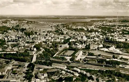 AK / Ansichtskarte Flensburg_DE Stadtpanorama 