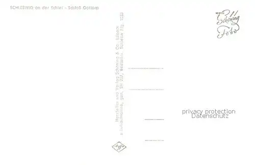 AK / Ansichtskarte Schleswig_Holstein Schloss Gottorp an der Schlei Schleswig_Holstein