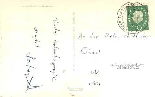 AK / Ansichtskarte Immenstaad_Bodensee Hafen Immenstaad_Bodensee