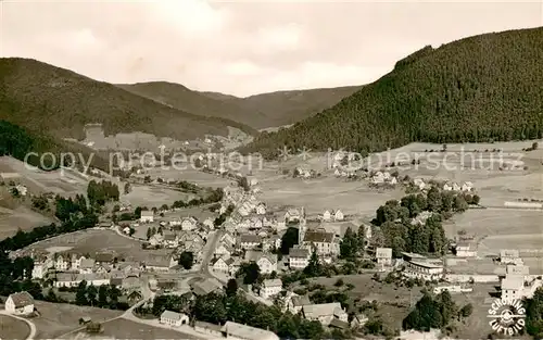 AK / Ansichtskarte Mitteltal_Schwarzwald Panorama Murgtal Mitteltal Schwarzwald