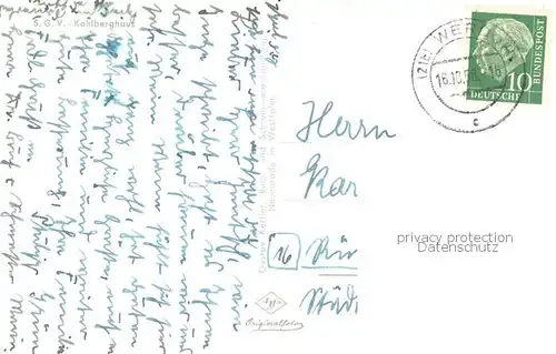 AK / Ansichtskarte Neuenrade Kohlberghaus Neuenrade