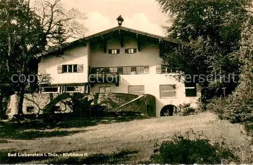 AK / Ansichtskarte Bad_Liebenstein Klubhaus II Bad_Liebenstein