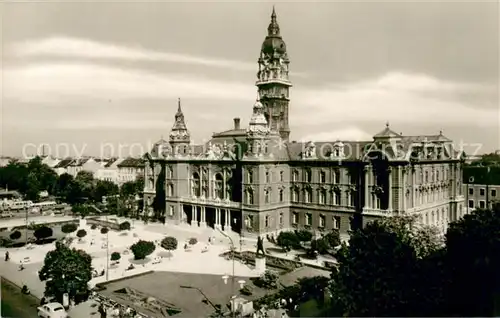 AK / Ansichtskarte Gyoer_HU Varosi Tanacshaza 