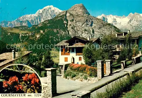 AK / Ansichtskarte Courmayeur Monte Bianco   Mont Chetif Courmayeur