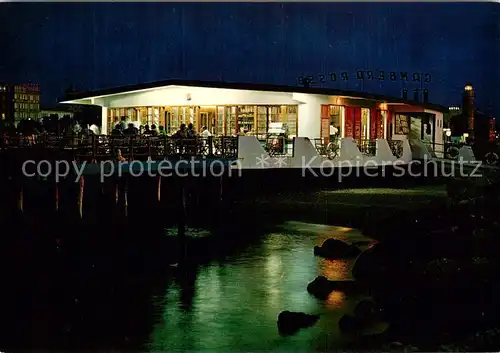 AK / Ansichtskarte Cesenatico Ristorante Gambero Rosso bei Nacht Cesenatico