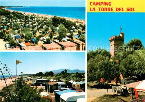 AK / Ansichtskarte Tarragona_ES Camping La Torre del Sol Playa 