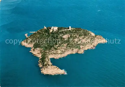 AK / Ansichtskarte Isola_Gallinara_IT Fliegeraufnahme 