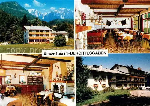 AK / Ansichtskarte Berchtesgaden Pension garni Bindelhaeusl Berchtesgaden