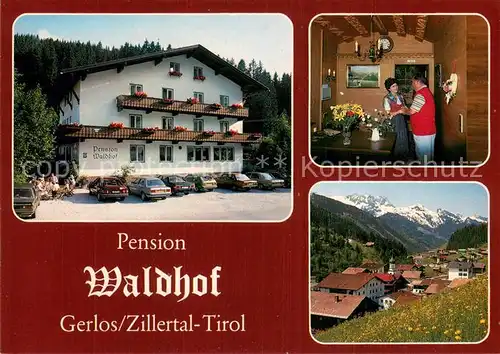 AK / Ansichtskarte Gerlos Pension Waldhof Teilansichten Gerlos