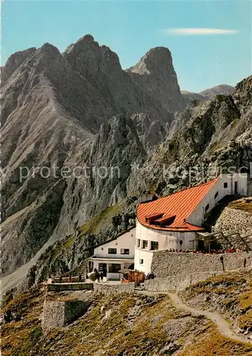 AK / Ansichtskarte Innsbruck_Tirol_AT Nordkettenbahn   Hafelekar Bergstation geg. Brandjoch 
