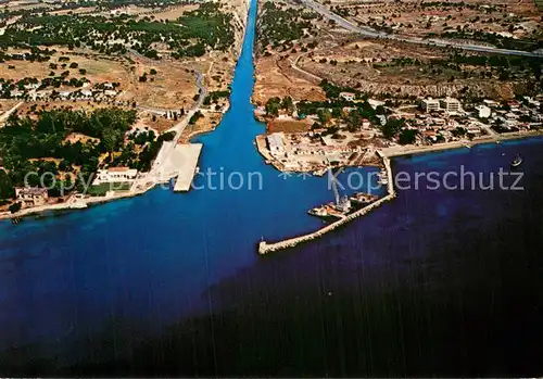 AK / Ansichtskarte Corinthe Fliegeraufnahme Kanal Corinthe