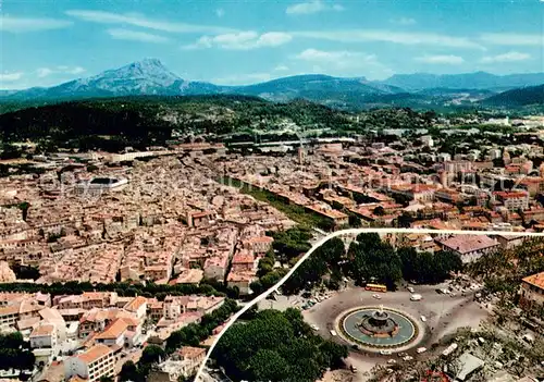 AK / Ansichtskarte Aix en Provence_13 Fliegeraufnahme Le Grand Fontaine  